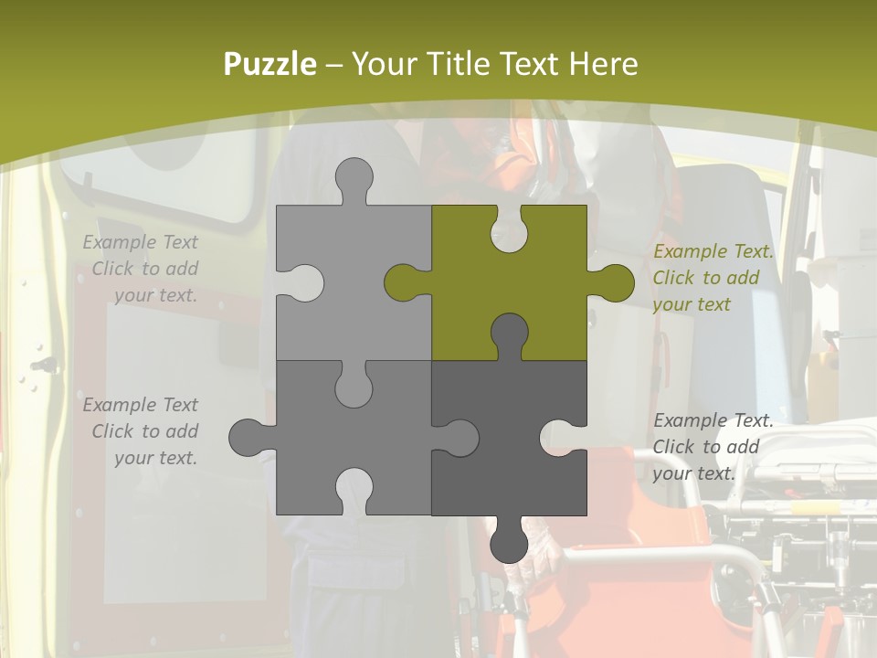 Red Glove Recovery PowerPoint Template