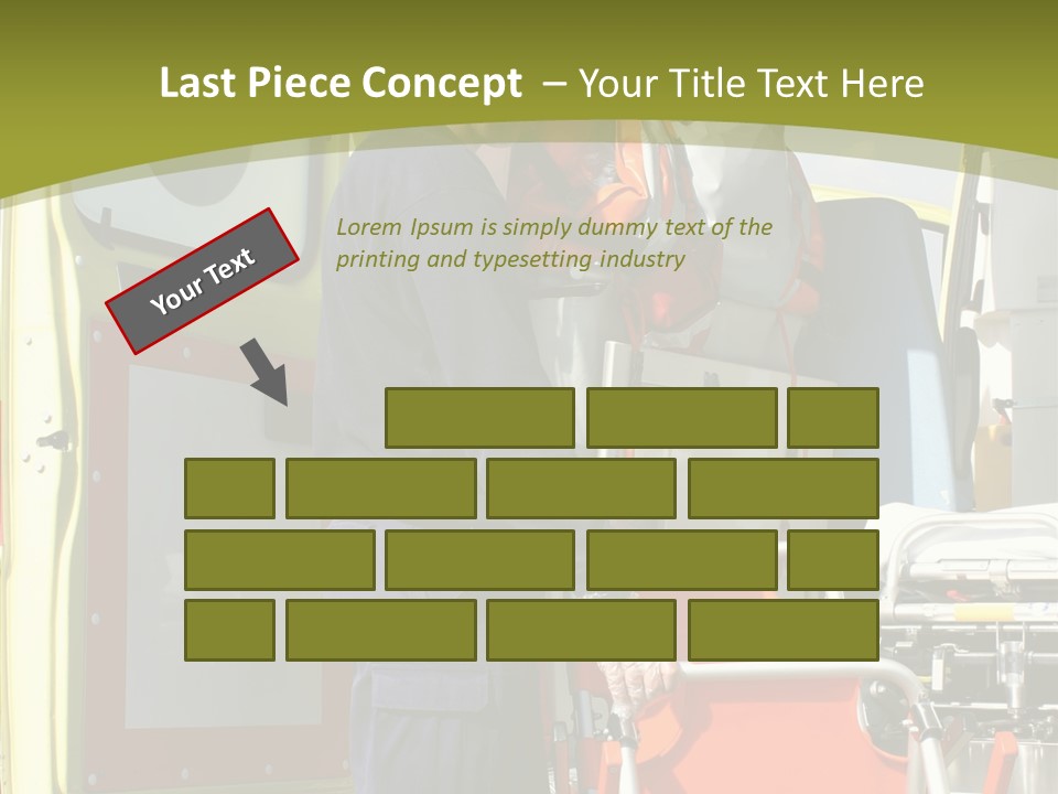 Red Glove Recovery PowerPoint Template