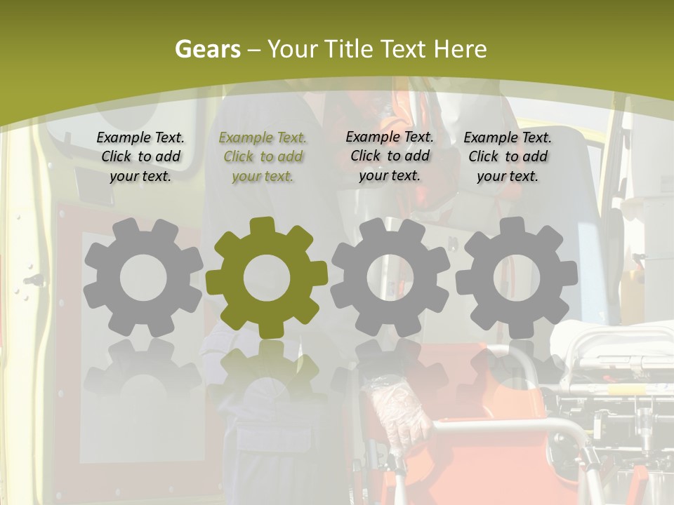 Red Glove Recovery PowerPoint Template