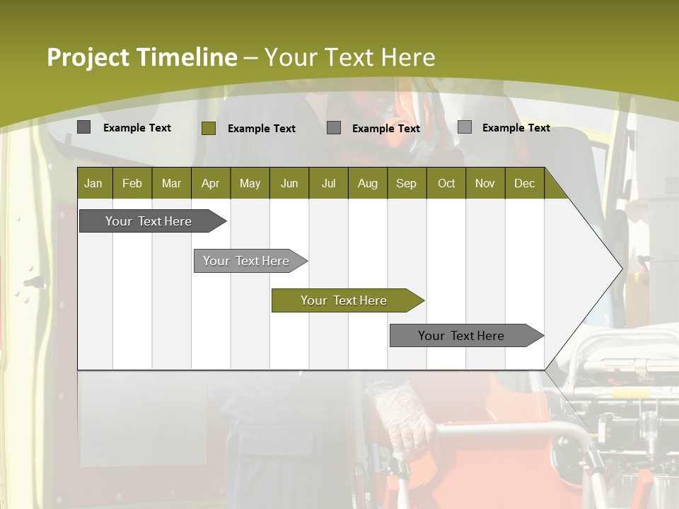 Red Glove Recovery PowerPoint Template