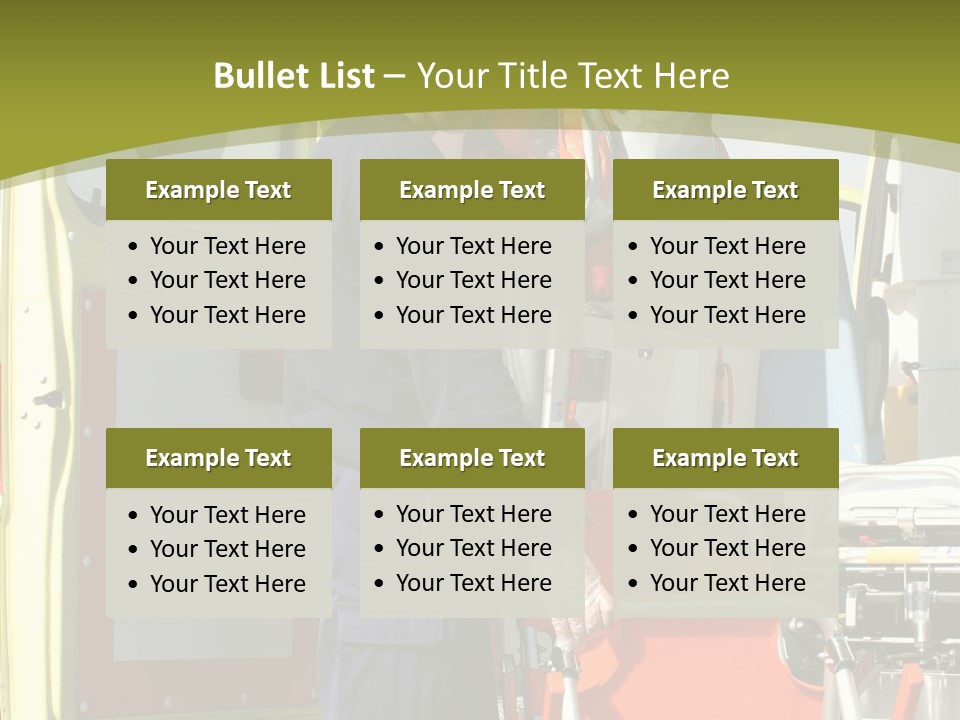 Red Glove Recovery PowerPoint Template