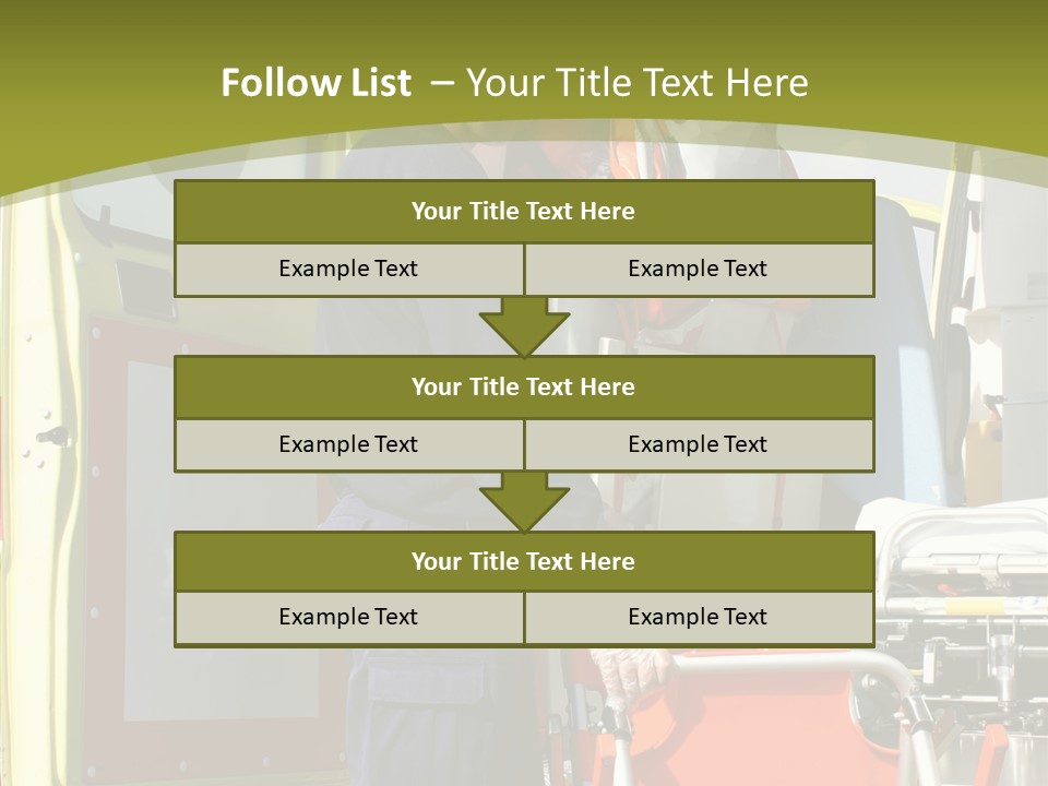 Red Glove Recovery PowerPoint Template