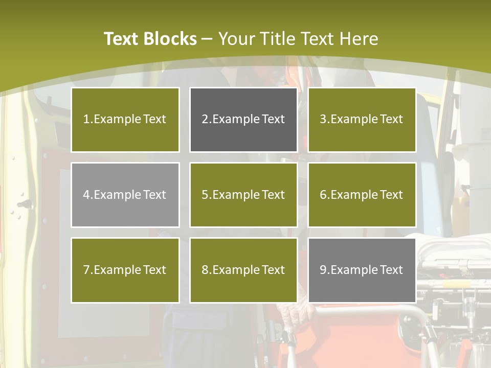Red Glove Recovery PowerPoint Template