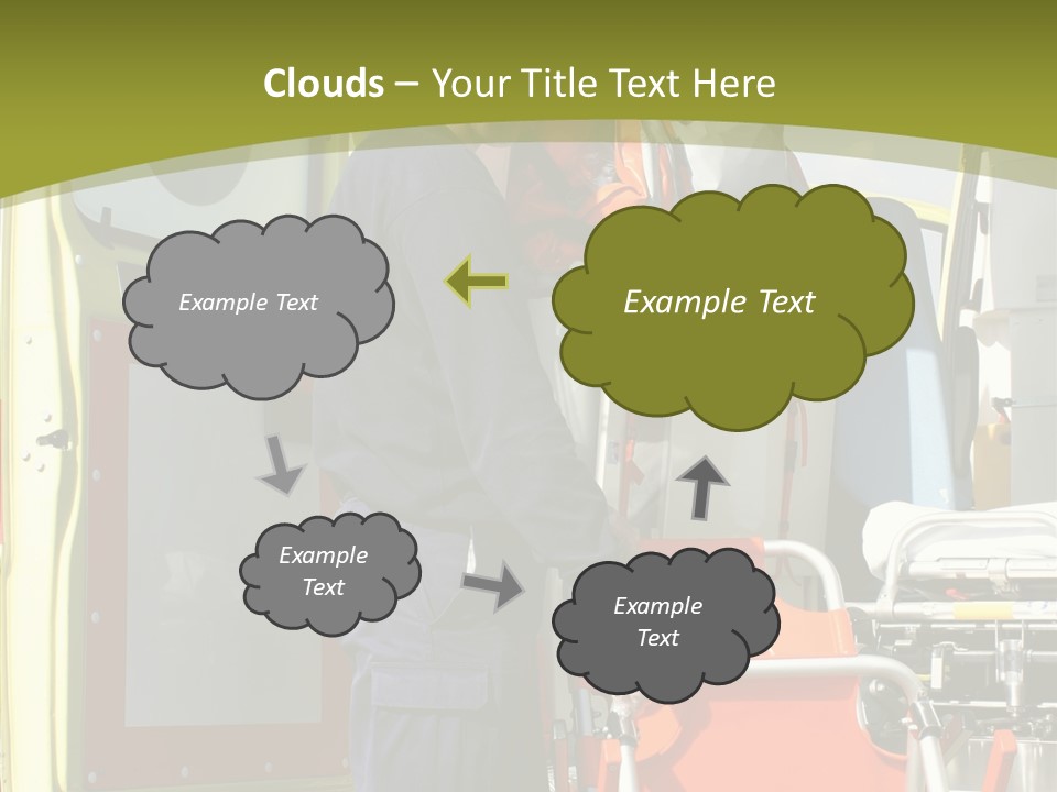 Red Glove Recovery PowerPoint Template