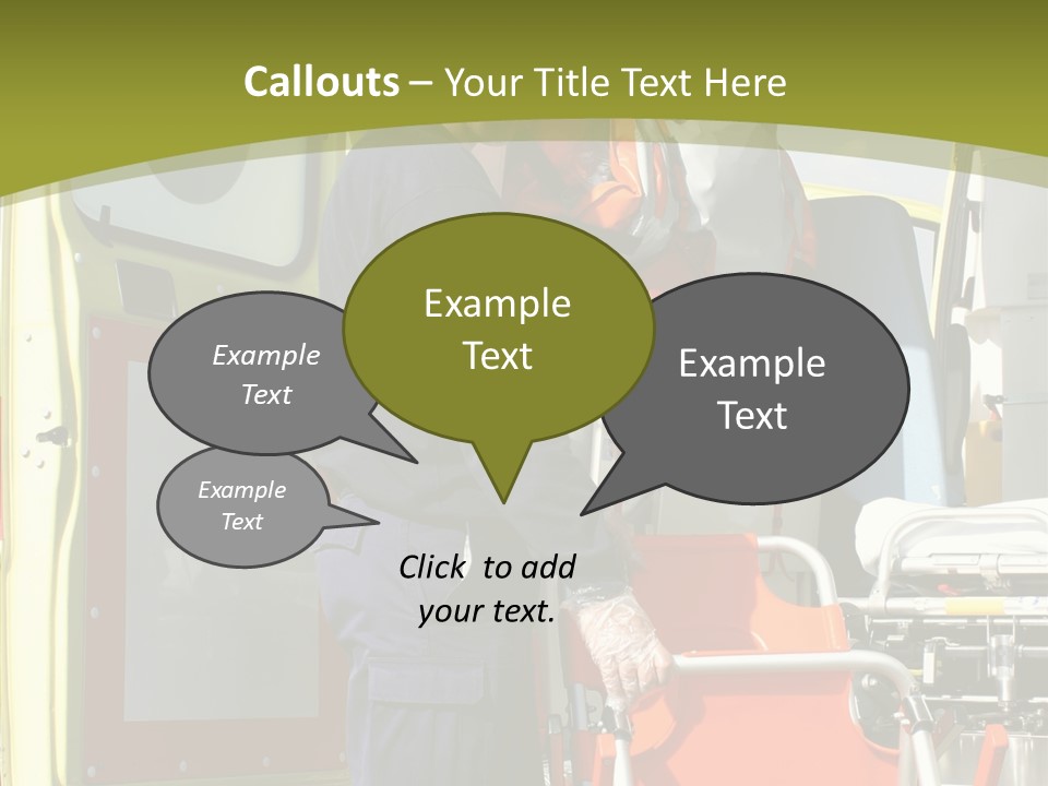 Red Glove Recovery PowerPoint Template