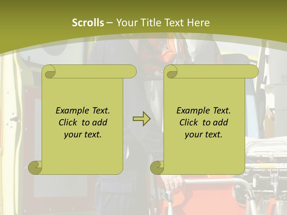 Red Glove Recovery PowerPoint Template