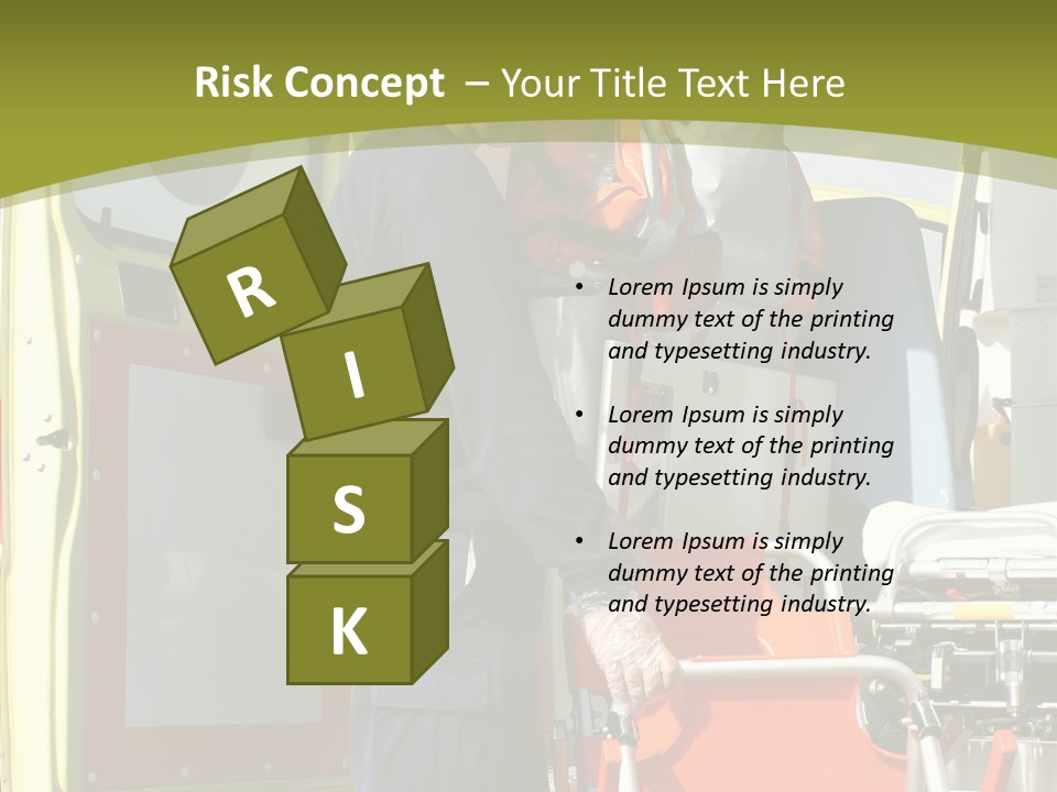 Red Glove Recovery PowerPoint Template