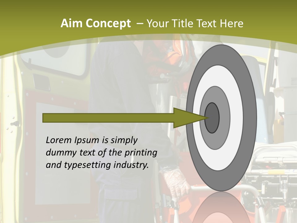 Red Glove Recovery PowerPoint Template