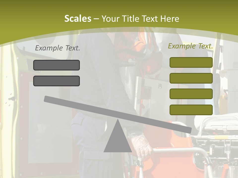 Red Glove Recovery PowerPoint Template
