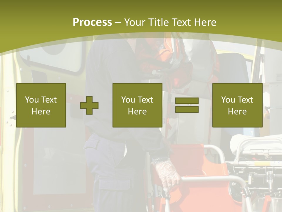 Red Glove Recovery PowerPoint Template
