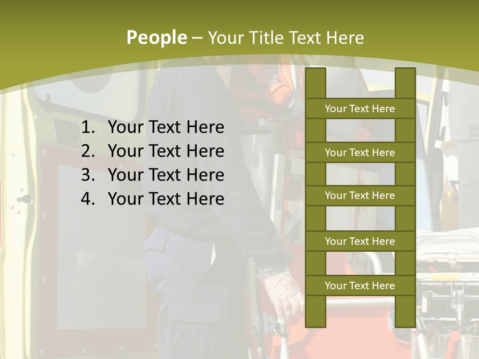 Red Glove Recovery PowerPoint Template