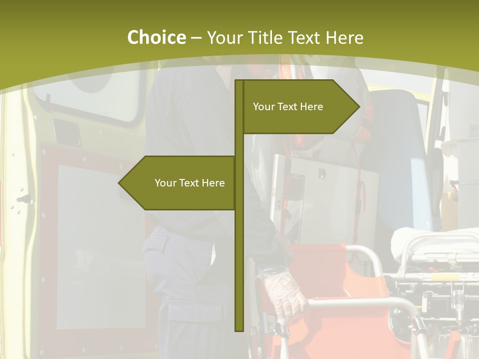 Red Glove Recovery PowerPoint Template