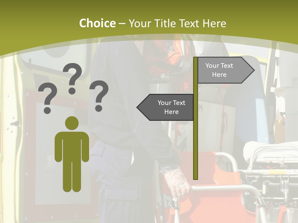 Red Glove Recovery PowerPoint Template