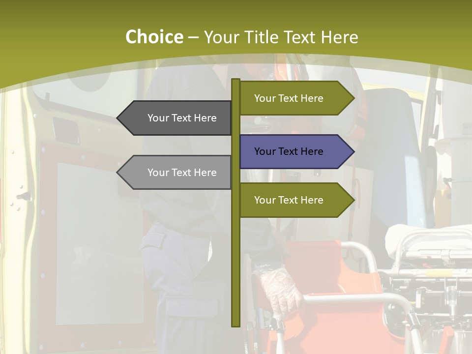 Red Glove Recovery PowerPoint Template