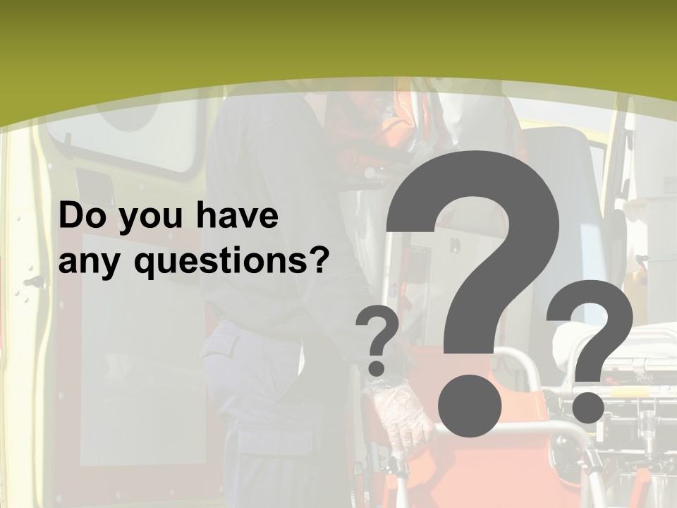 Red Glove Recovery PowerPoint Template