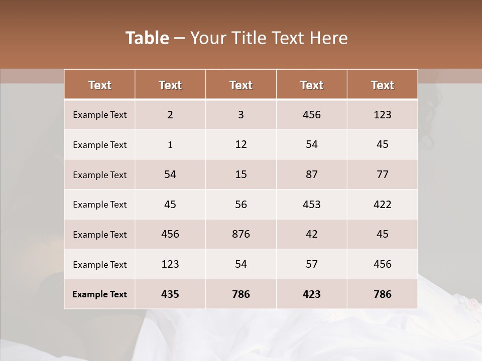 Lesbian Playmate Dona PowerPoint Template