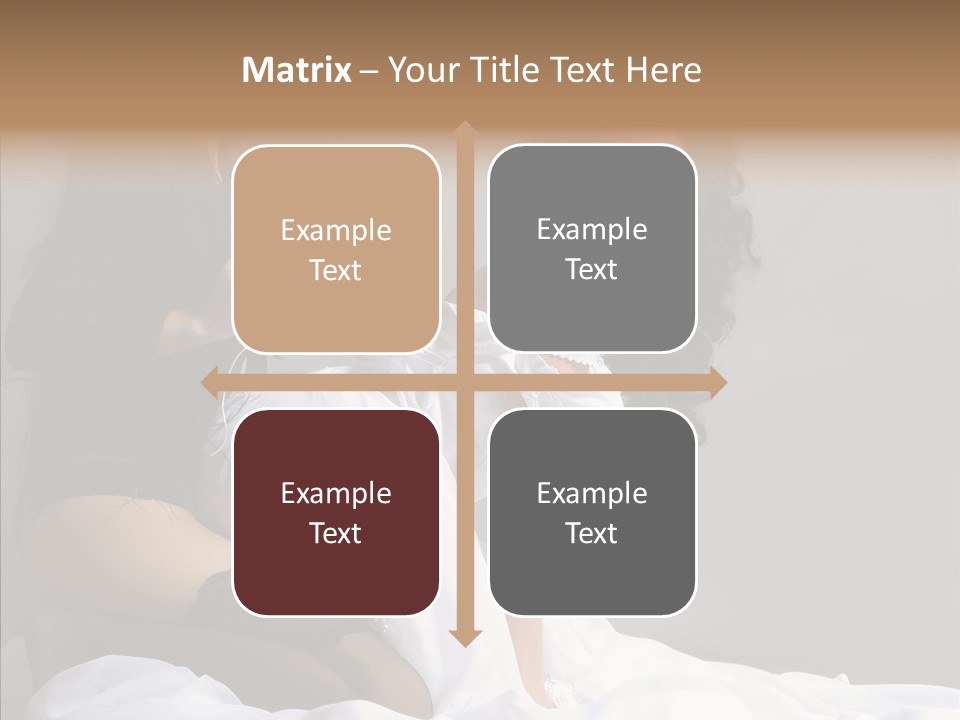 Attractive Clothes Sexual PowerPoint Template