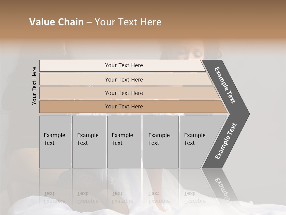 Attractive Clothes Sexual PowerPoint Template