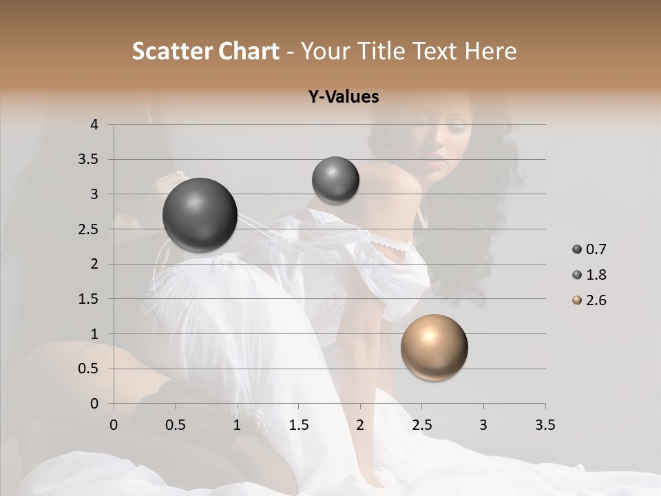 Attractive Clothes Sexual PowerPoint Template