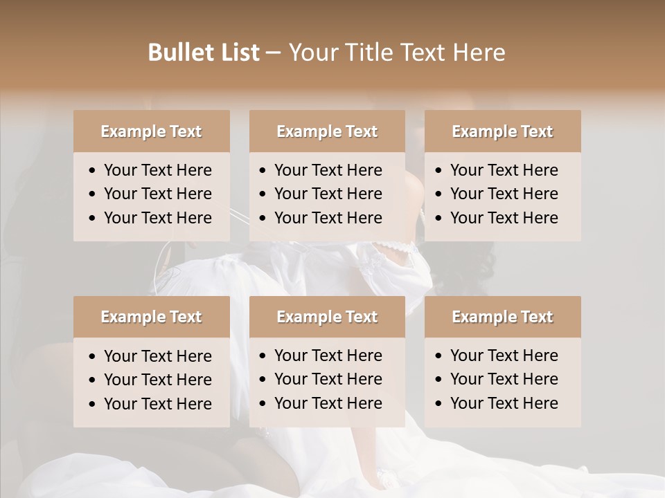 Attractive Clothes Sexual PowerPoint Template