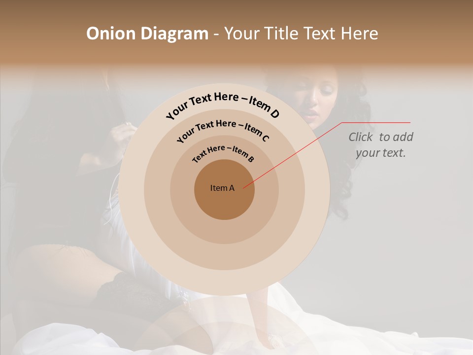 Attractive Clothes Sexual PowerPoint Template