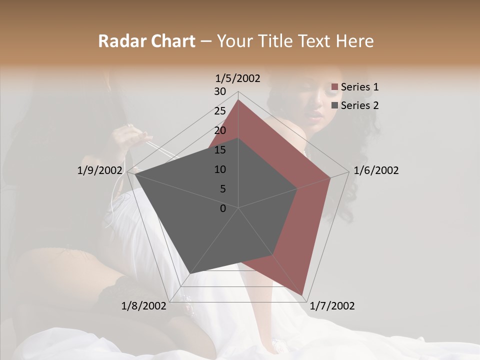 Attractive Clothes Sexual PowerPoint Template