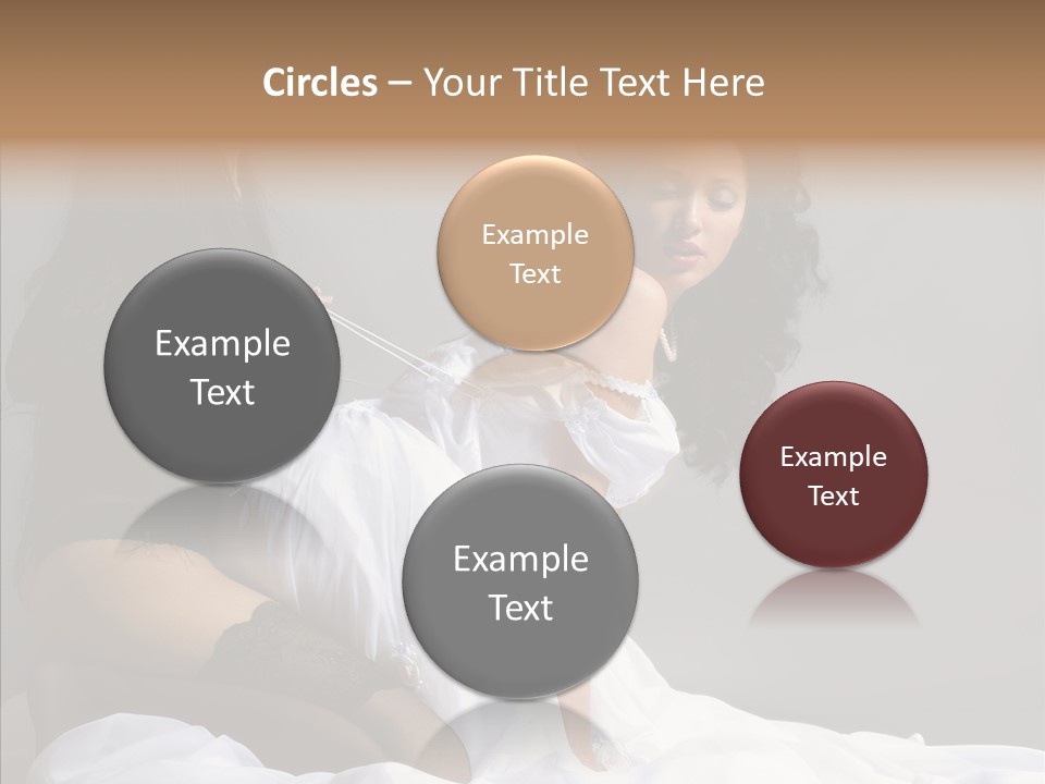 Attractive Clothes Sexual PowerPoint Template