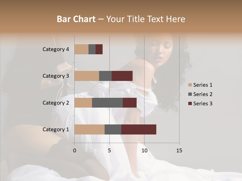 Attractive Clothes Sexual PowerPoint Template