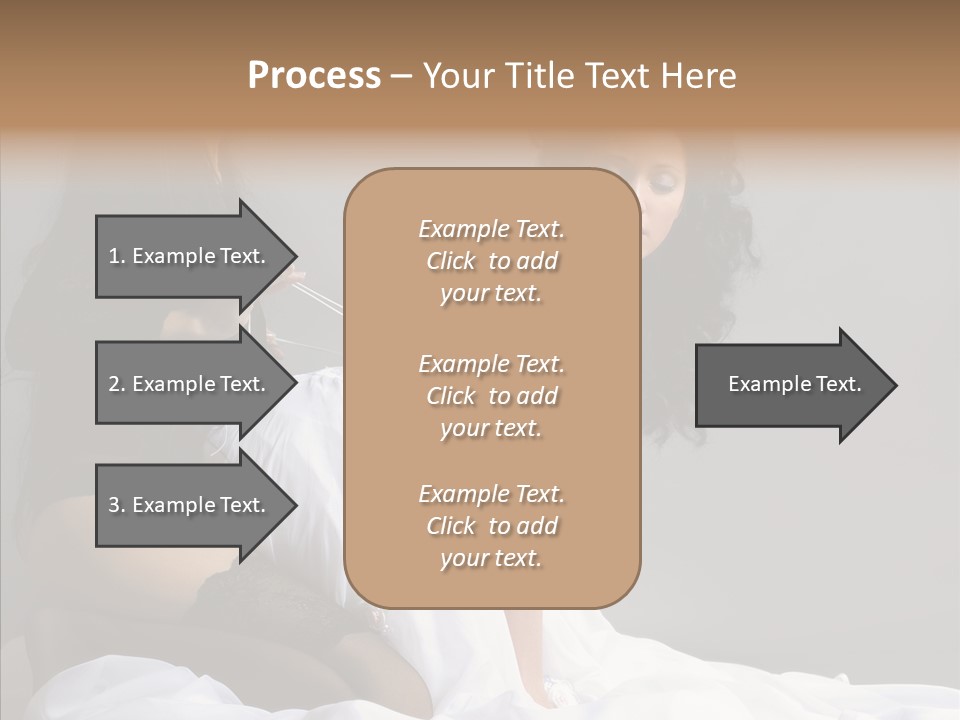 Attractive Clothes Sexual PowerPoint Template