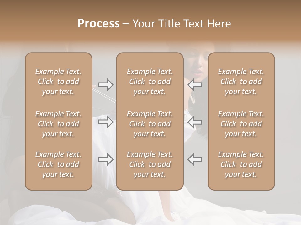 Attractive Clothes Sexual PowerPoint Template