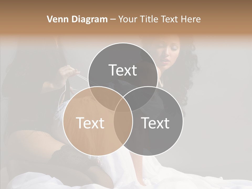 Attractive Clothes Sexual PowerPoint Template