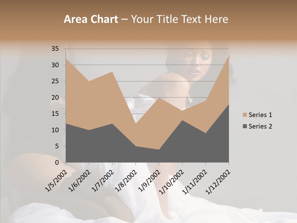 Attractive Clothes Sexual PowerPoint Template