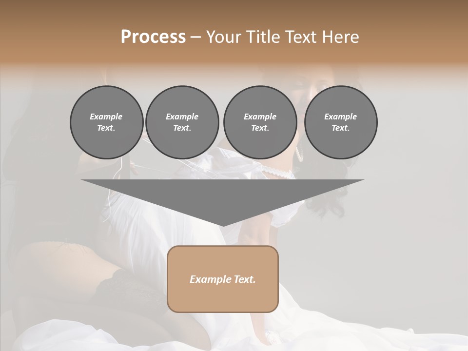 Attractive Clothes Sexual PowerPoint Template