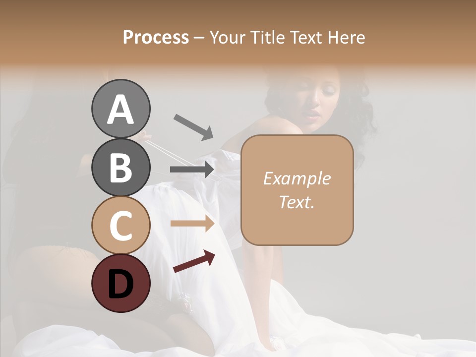 Attractive Clothes Sexual PowerPoint Template