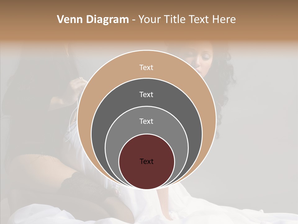 Attractive Clothes Sexual PowerPoint Template