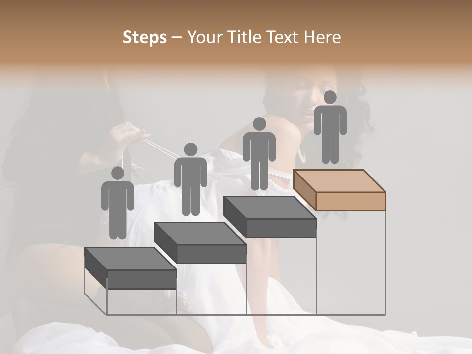 Attractive Clothes Sexual PowerPoint Template