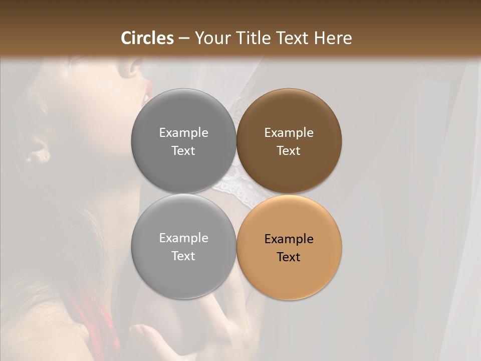 Underthings Holiday Female PowerPoint Template