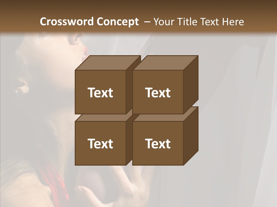 Underthings Holiday Female PowerPoint Template