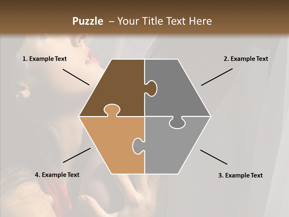 Underthings Holiday Female PowerPoint Template