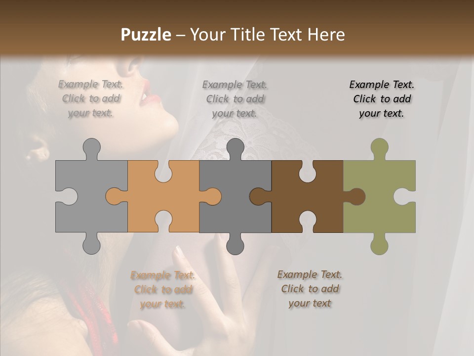 Underthings Holiday Female PowerPoint Template