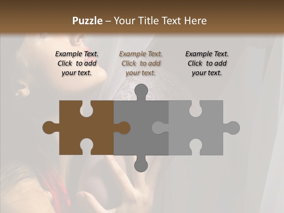 Underthings Holiday Female PowerPoint Template