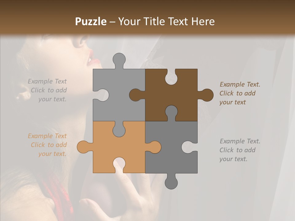 Underthings Holiday Female PowerPoint Template