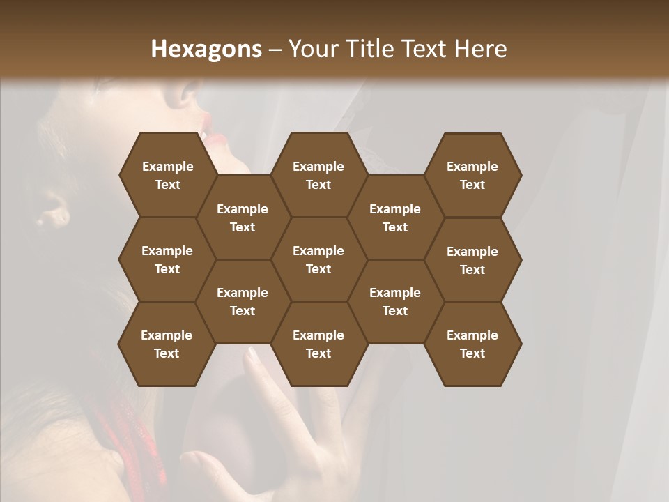 Underthings Holiday Female PowerPoint Template