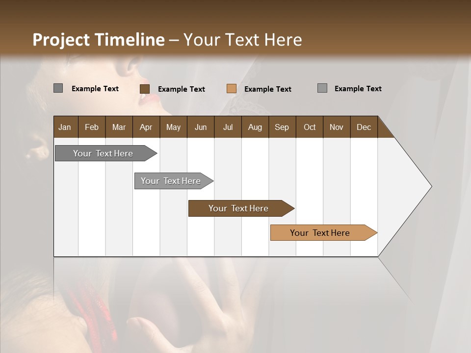Underthings Holiday Female PowerPoint Template