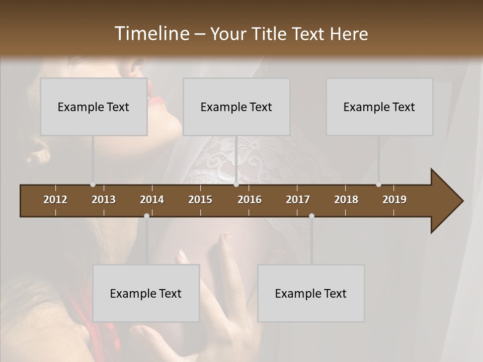 Underthings Holiday Female PowerPoint Template