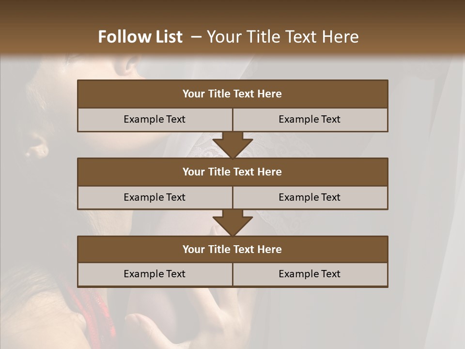 Underthings Holiday Female PowerPoint Template