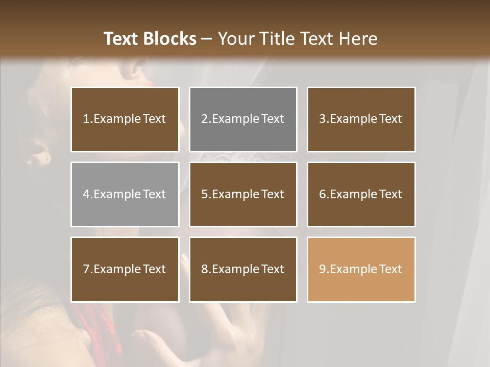 Underthings Holiday Female PowerPoint Template