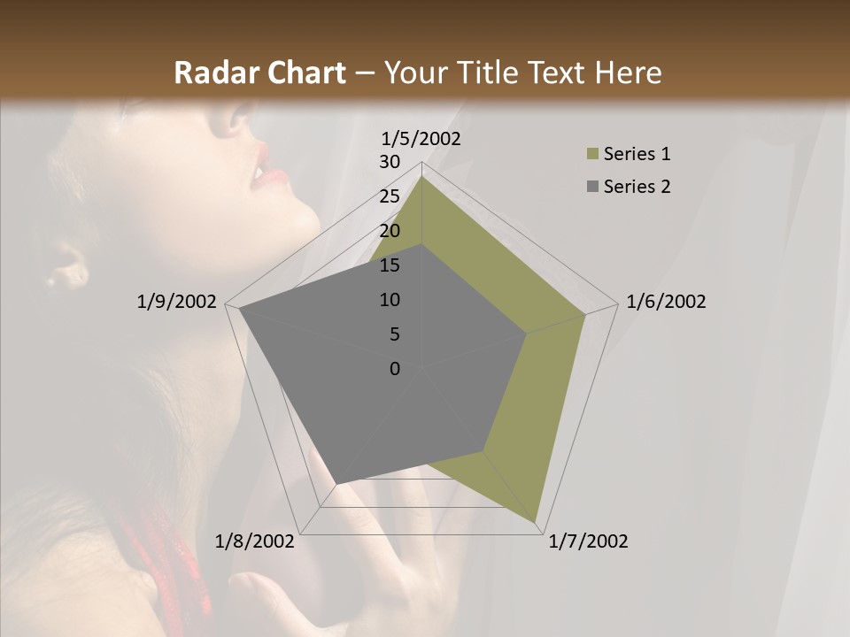 Underthings Holiday Female PowerPoint Template