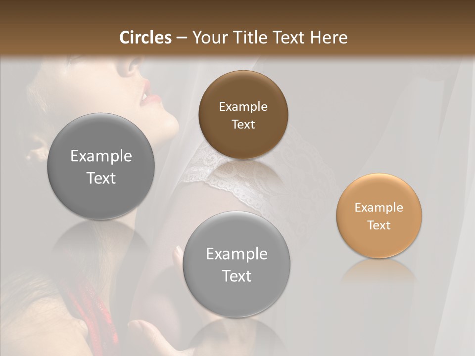 Underthings Holiday Female PowerPoint Template