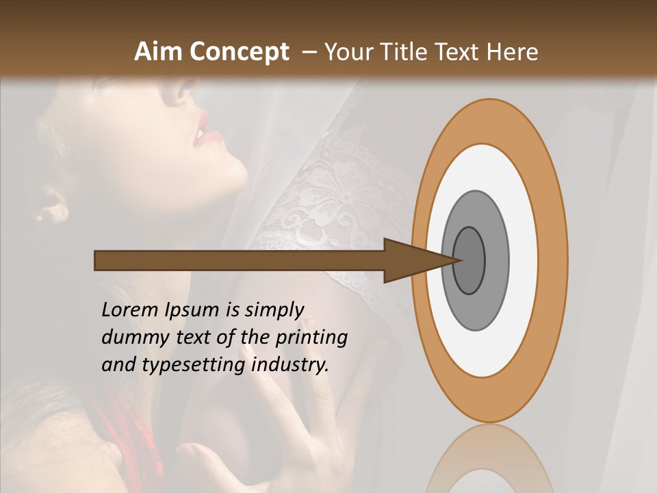 Underthings Holiday Female PowerPoint Template